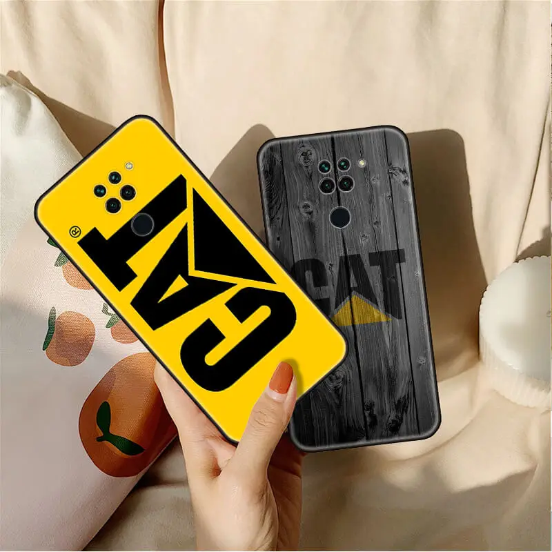 Чехол с логотипом гусеницы чехол для Xiaomi mi 6 6x8 SE черный матовый телефона Redmi note 5
