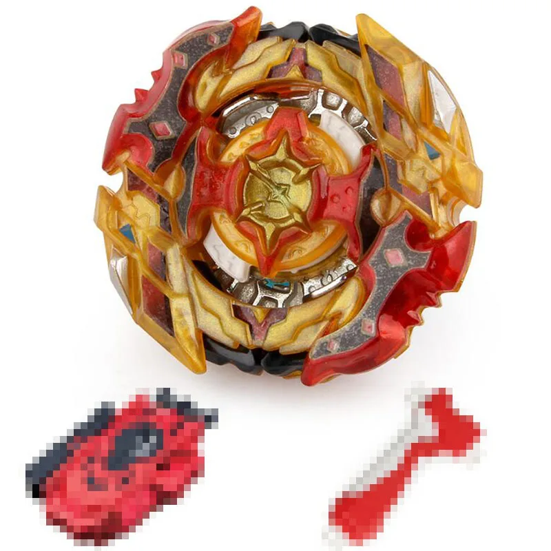 

B-X TOUPIE BURST BEYBLADE SPINNING TOP B-128 CHO-Z CUSTOMIZE SET Only CHO-Z SPRIGGAN.0W.Zt' With Grip LR Launcher gt