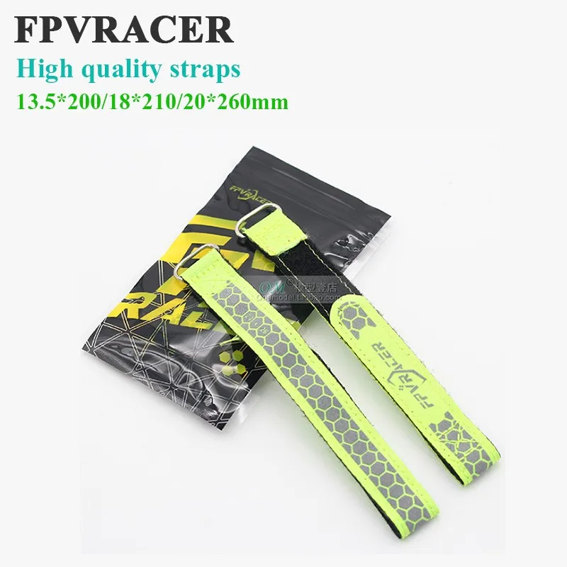 2 шт. FPVRACER кевларовый шов и полиэстер 300D RC аккумулятор ремень металлическая