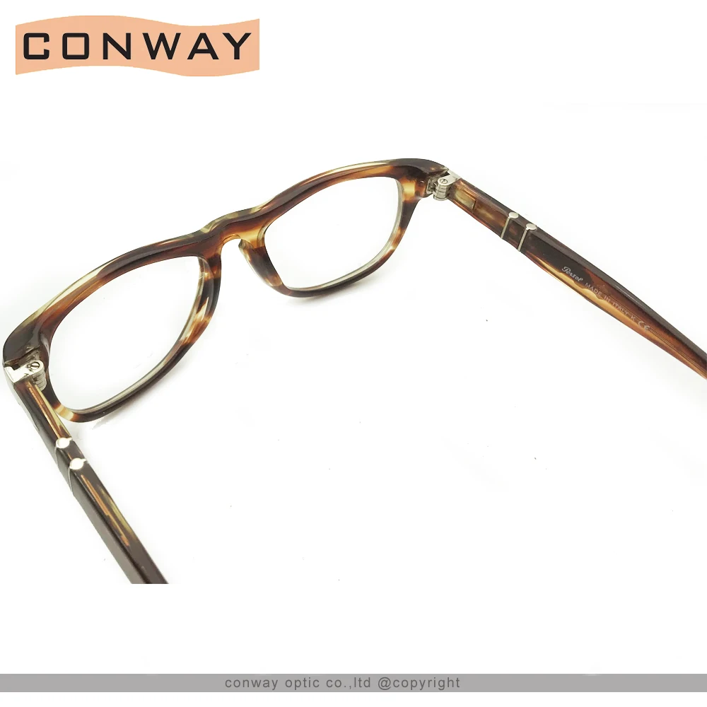 Винтажная оправа для очков Conway круглая небьющаяся с прозрачными линзами без