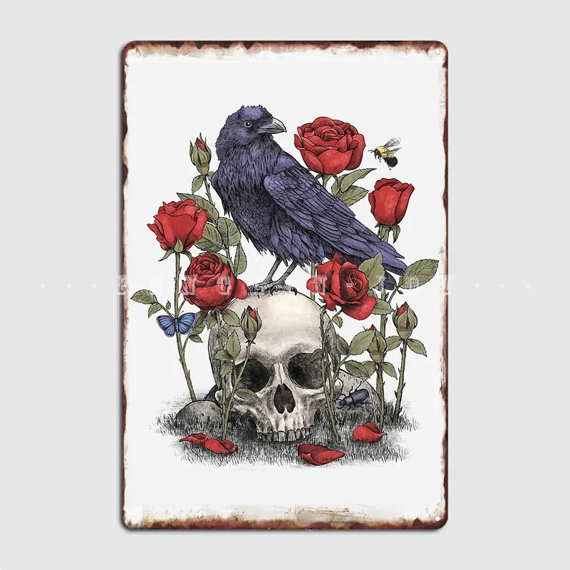 Металлический знак Memento Mori кинотеатр гостиная пещера паб создание стен Декор