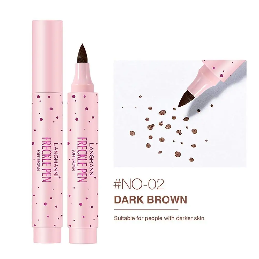

2021 Natural Lifelike Freckle Pen Soft Brown Freckle Pen Makeup Waterproof Dot Spot Pen Create The Most Effortless Beauty Tools