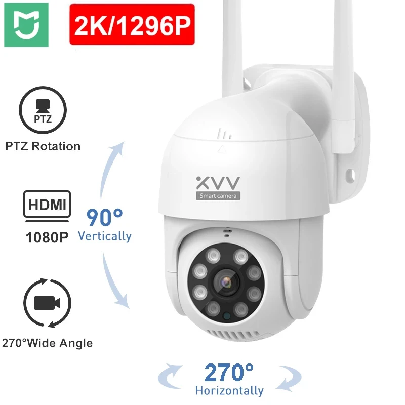 Уличная камера Xiaomi Mijia Smart P1 1080P 270 ° PTZ Wi Fi|Смарт-гаджеты| |