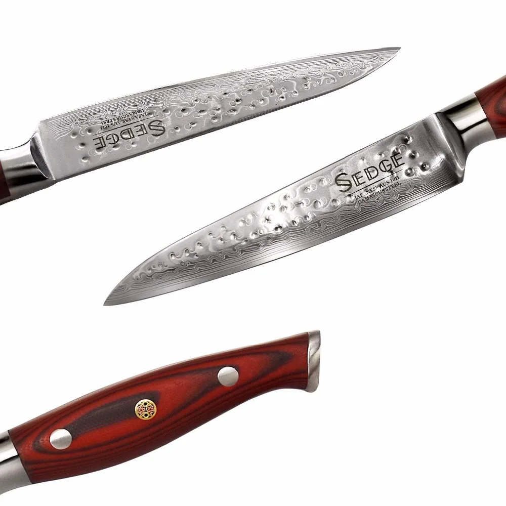 Нож для резьбы по дереву японский нож нарезки из дамасской нержавеющей стали с