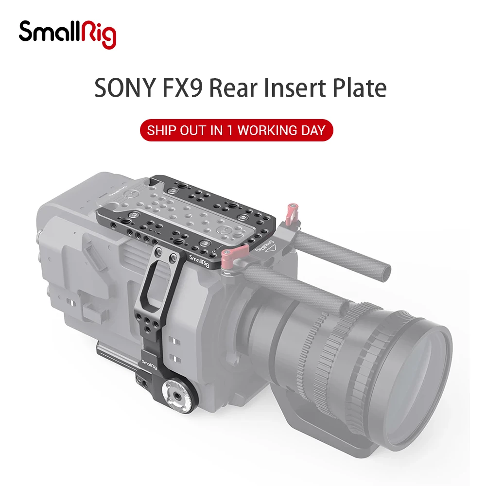 

SmallRig For SONY FX9 Half Cage Kit With Cold Shoe Mount 1/4 Thread Holes Camera Accessories 2912/2841