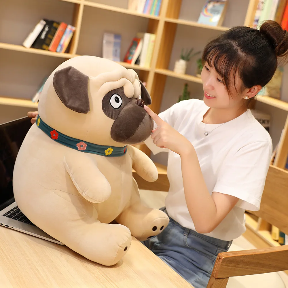 25 55 см кукла с песком и собакой плюшевая игрушка симулятор Sharpei мопса милая для