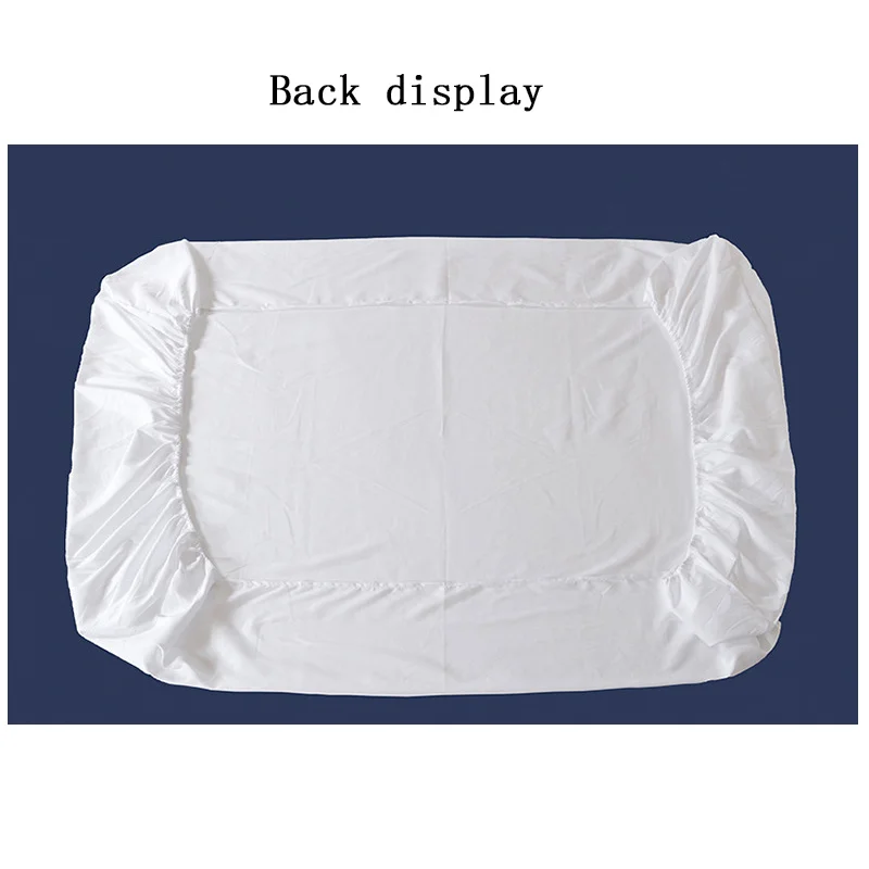 Высококачественная однотонная Водонепроницаемая простыня для матраса с