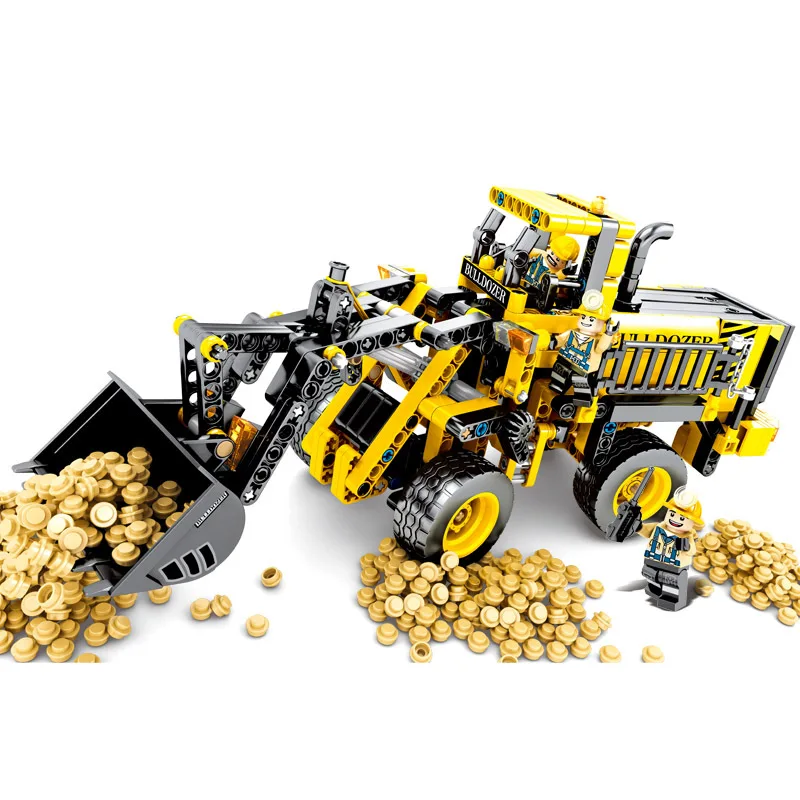 Креативный городской инженерный технический развивающий строительные блоки