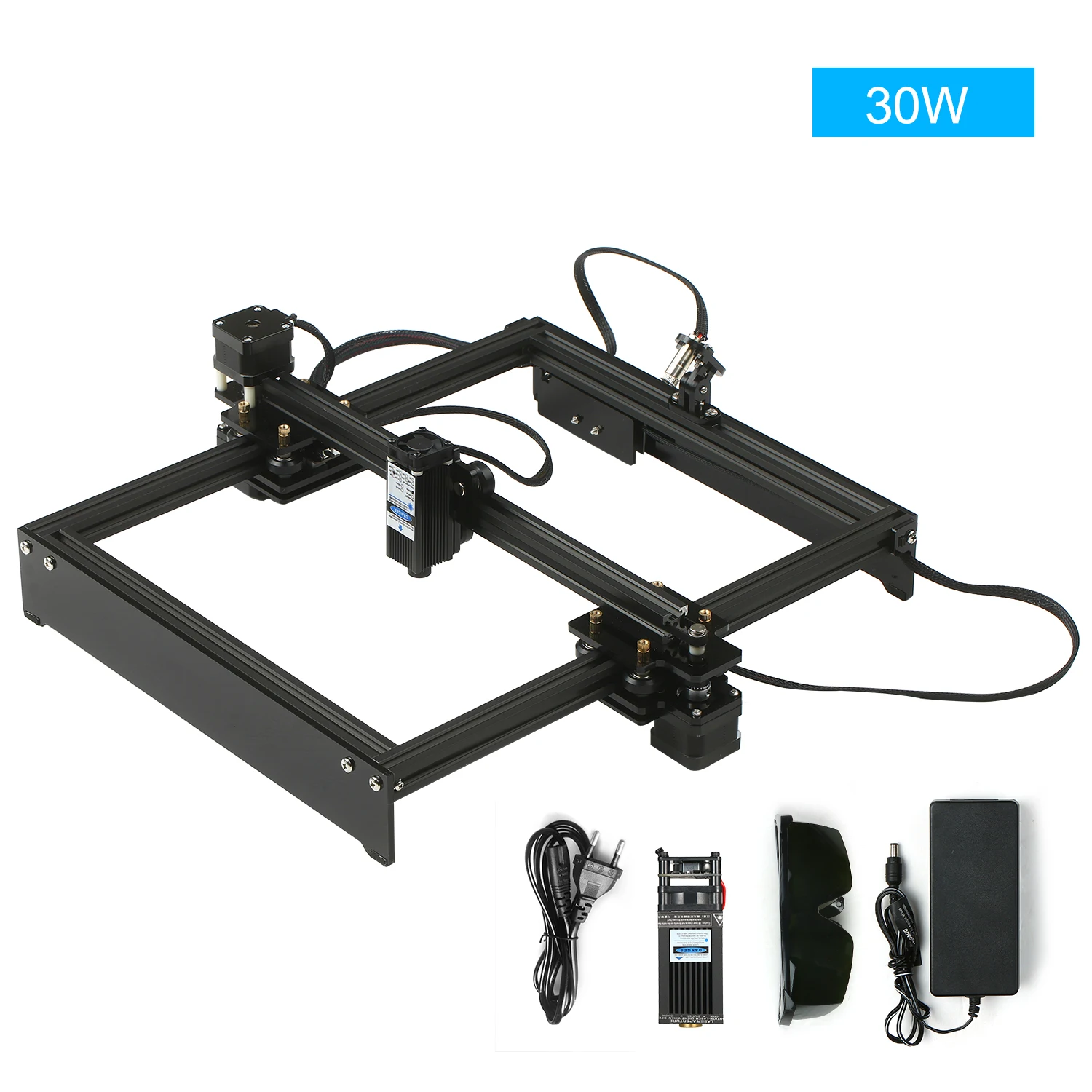 30 Вт лазерный гравировальный станок с ЧПУ в автономном режиме Управление