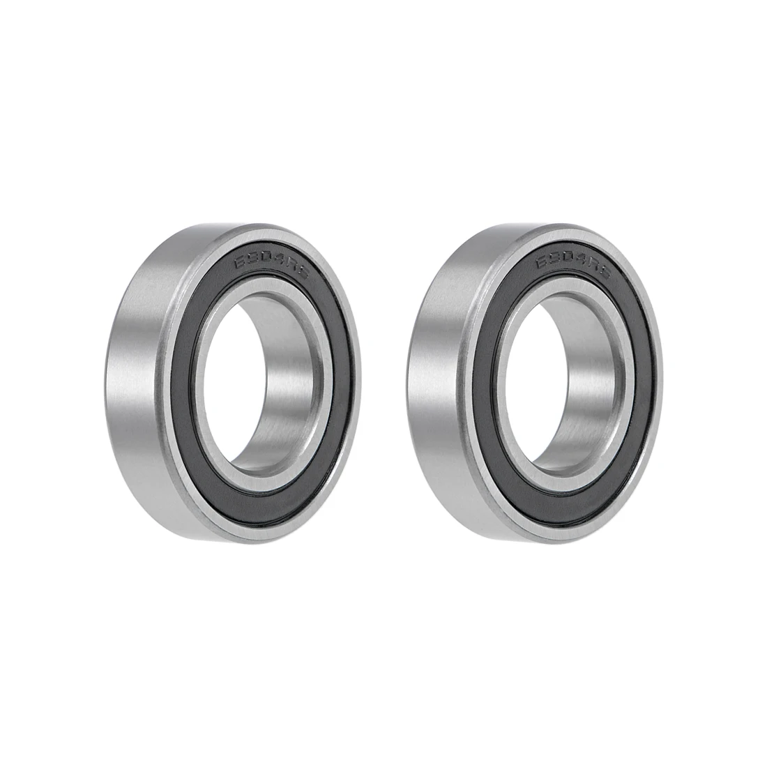 uxcell 2pcs 6904-2RS Deep Groove Ball Bearings 20mm x 37mm x 9mm Double Sealed Chrome Steel Z2 ABEC1 for Home Office DIY