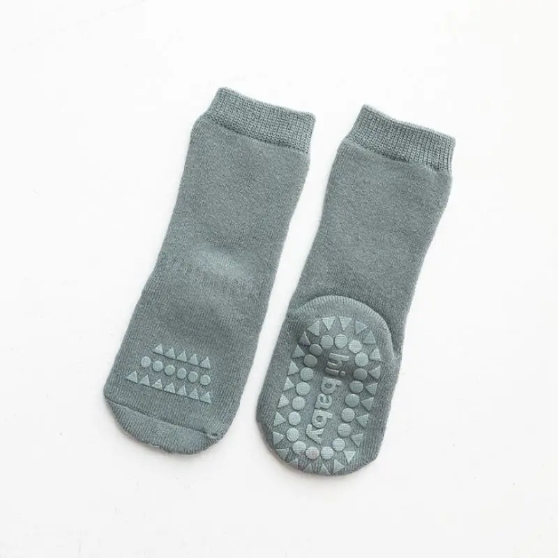 Baby winter Cotton Socks Shoes Non-slip Infant Walk Socks Shoes Toddler Floor Casual Toddler Anti-slip Socks Grip Slippers