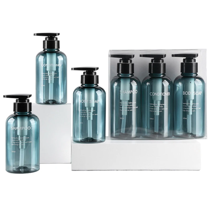 Диспенсер для мыла набор бутылок ванной шампуня тела пустая бутылка большой