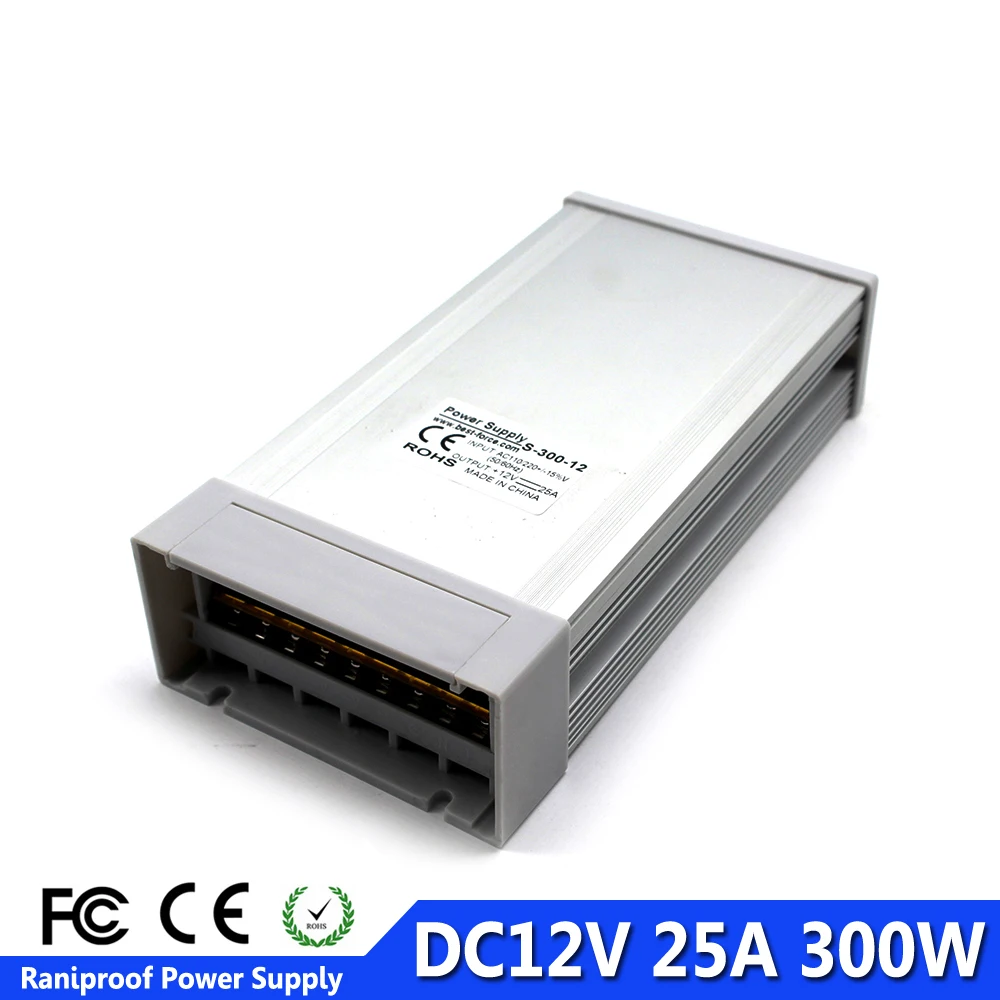 Непромокаемый источник питания DC12V 300 Вт 350 360 400 наружный Трансформатор SMPS для