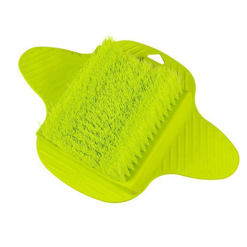 Пластиковая Ванна Душ щетка для стоп скруббер обувь массаж ног тапочки Скраб