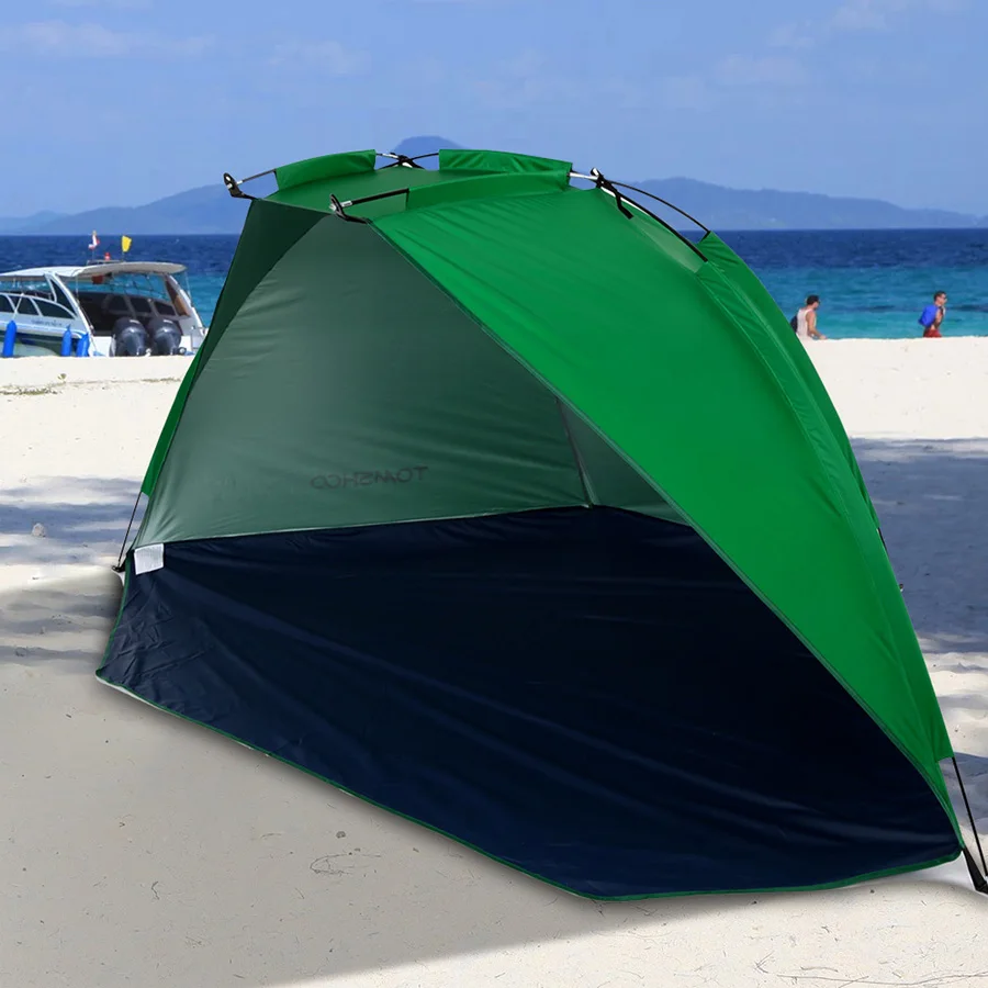 

2 Persons Camping Tent Collapsible Beach Tents Shelters Sunshade UV Protection Ultralight TentS For Fishing Picnic Outdoor Tools