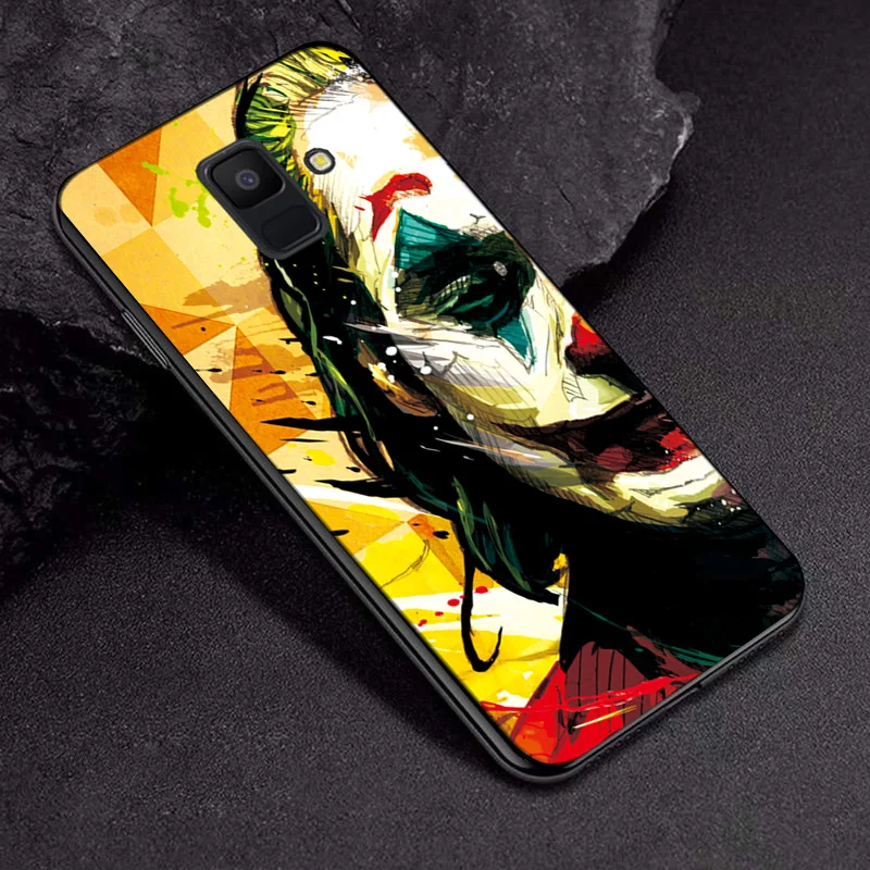 Для samsung Galaxy A6 plus чехол-накладка A8 plus Venom Joker черный чехол ТПУ для samsung A9 A7 A750 Железный человек бампер - Цвет: TPUBLK667