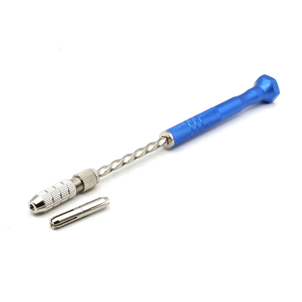 Hand Push Drill Pin Vise Chuck Micro Bits Set 0.5-3mm | Инструменты