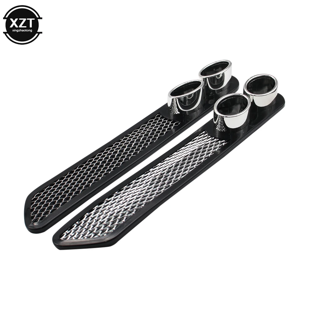 

Universal Auto Car False Vent Throat Gill Ventilation Sticker Air Intake Flow Hood Vent Mudguard Decoration Sticker 1 Pair
