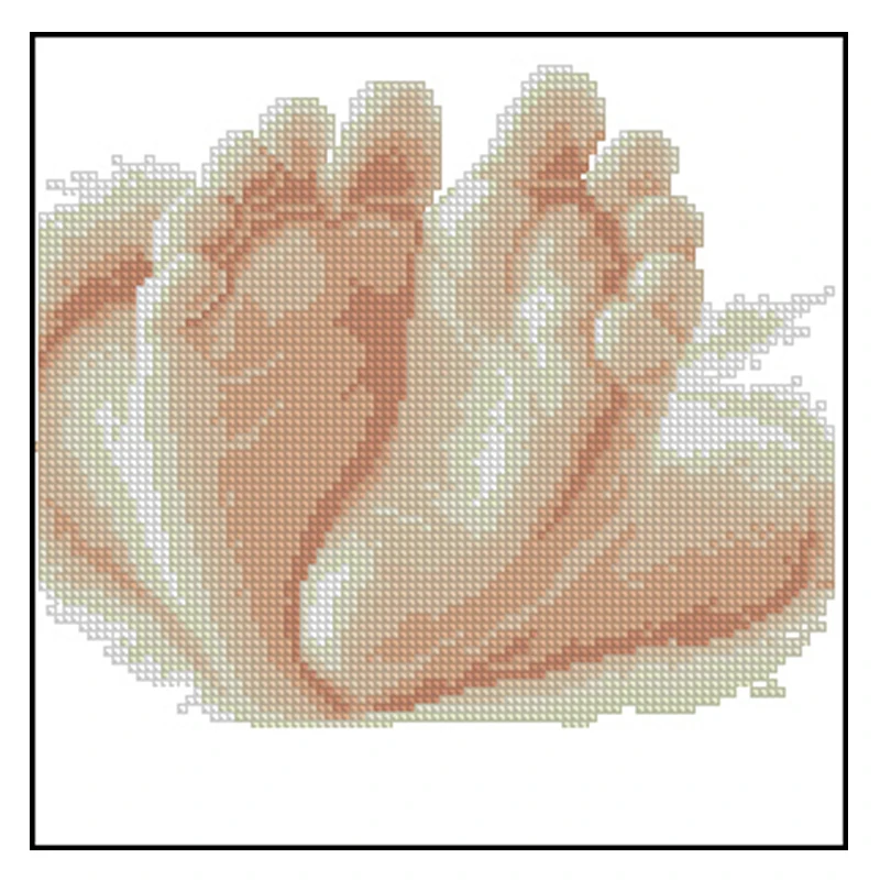 Высокое качество ностальгический милый Счетный набор крестиков 10 маленьких