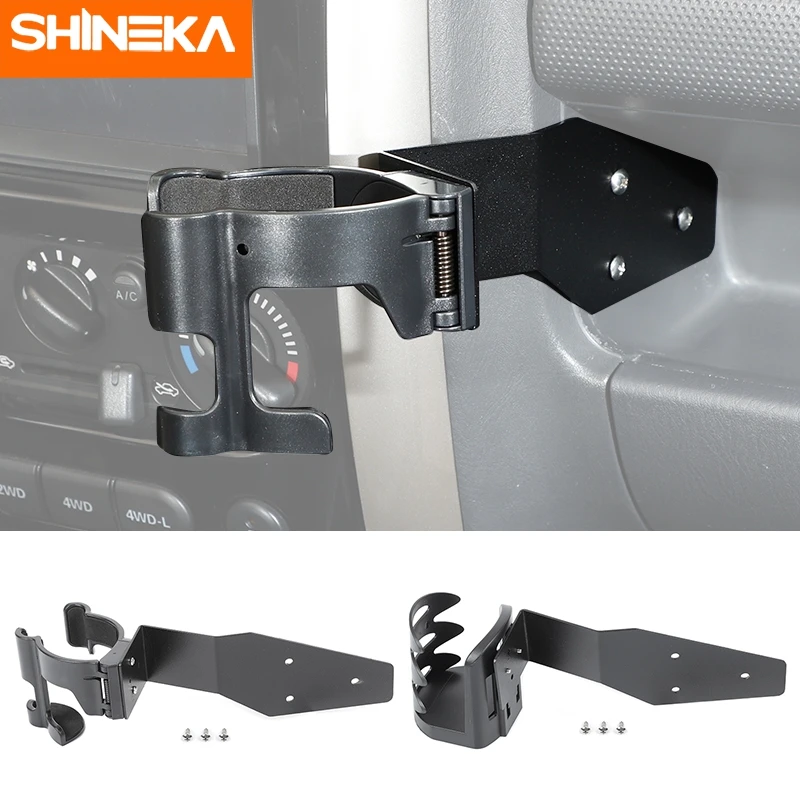 

SHINEKA Universal Car Bracket For Suzuki Jimny 2007-2017 Car Mobile Phone Bracket Drink Cup Holder Multi-Function Accessories