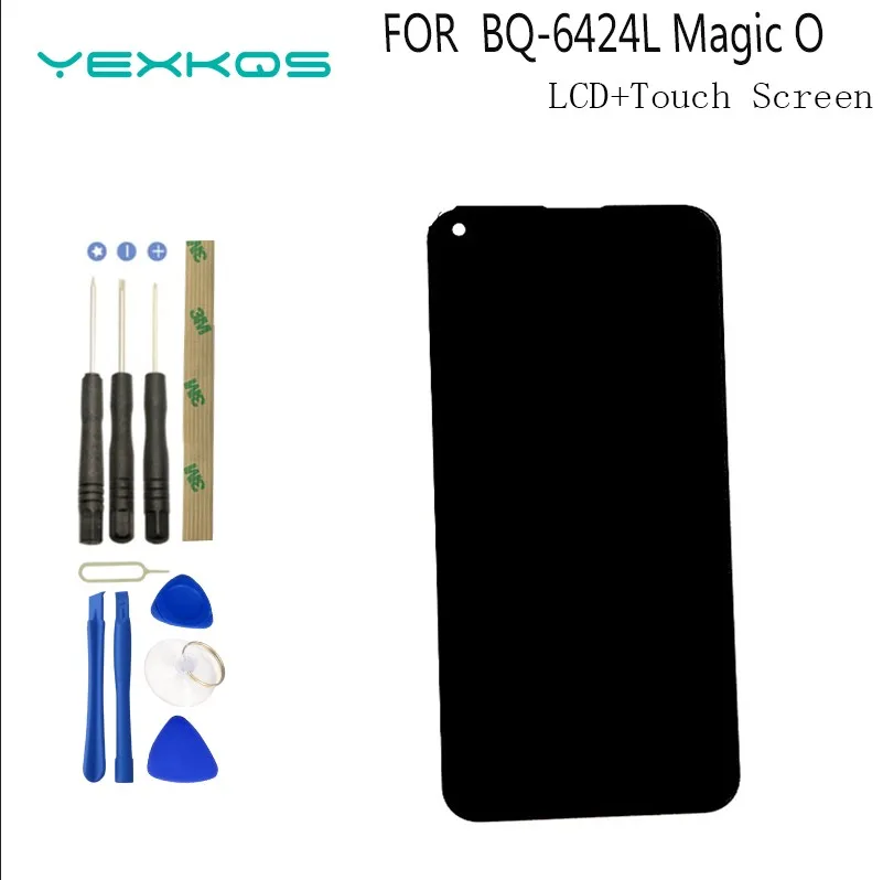Новый ЖК-дисплей для BQ Mobile BQ-6424L Magic O, ЖК-дисплей + дигитайзер сенсорного экрана в сборе с инструментами
