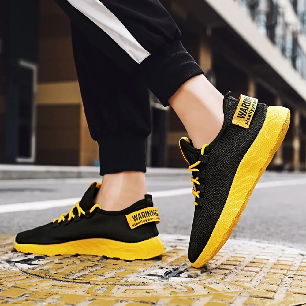 

New Fashion Flying Woven Men's Shoes Sneakers Men Sports Shoe Sellings Spring Outdoor Running Shoes Casual Shoes Comfortable