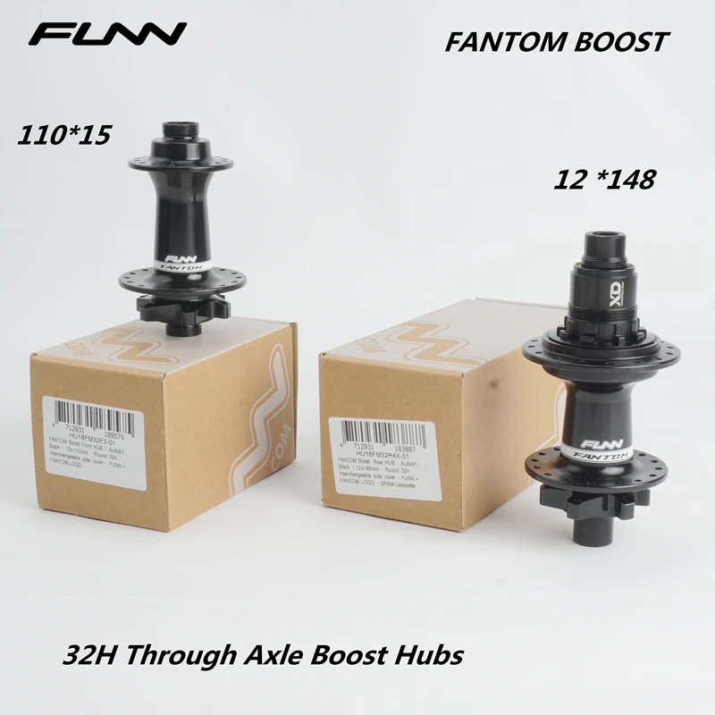 FUNN FANTOM 102T BOOST HUB MTB горный велосипед 4 уплотнительных подшипника 110 148 32 отверстия