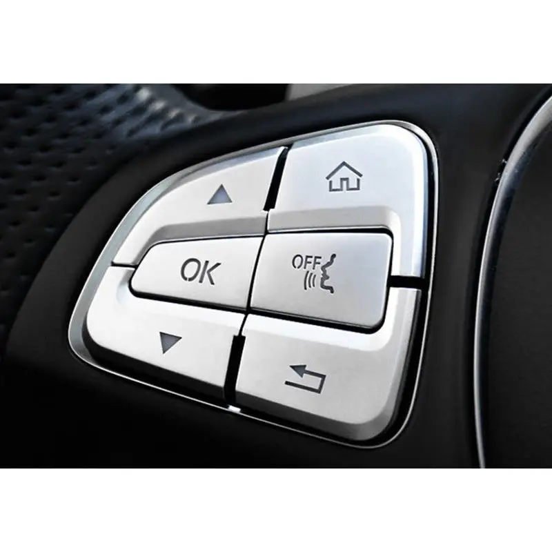 Replace Steering Wheel Button cover Decor Decorative Sticker High Quality  Wheels & | Отзывы и видеообзор
