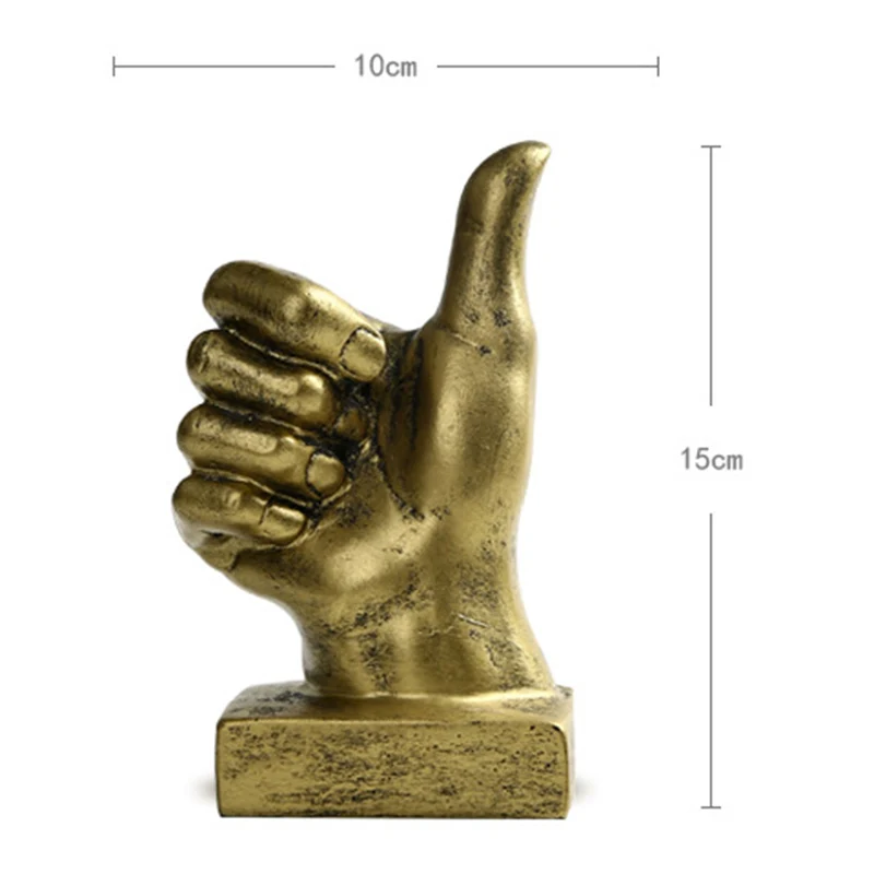 

Finger Gesture Sculpture Ornaments Nordic Art Abstract Statue Resin Crafts Living Room Home Decorations Desktop Decoration Gifts