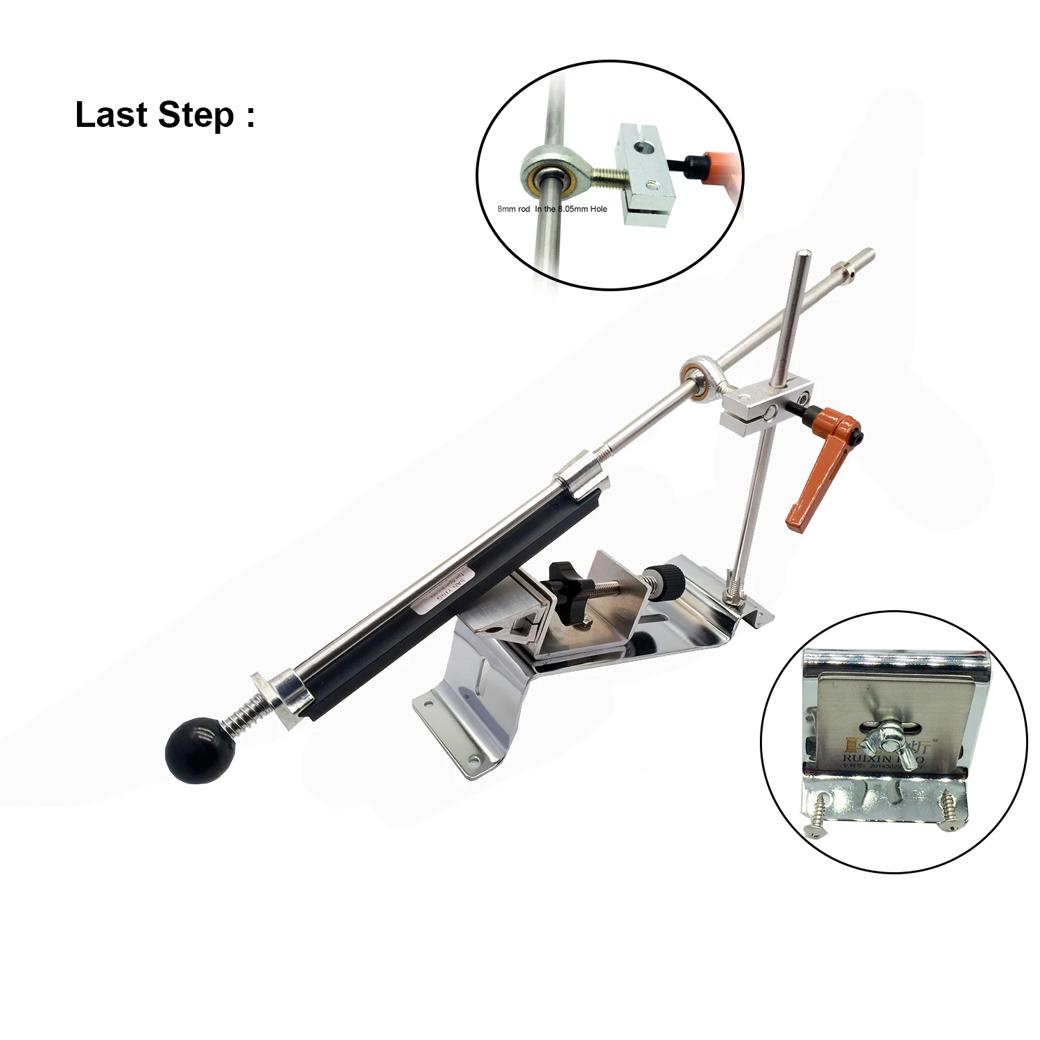 Точилка для ножей ruixin Pro шлифовальный станок с реверсивным зажимом постоянный