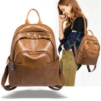 2021 womens backpack kawaii fashion cute leather school travel small mini kawaii rucksack luggage bags back pack female bag