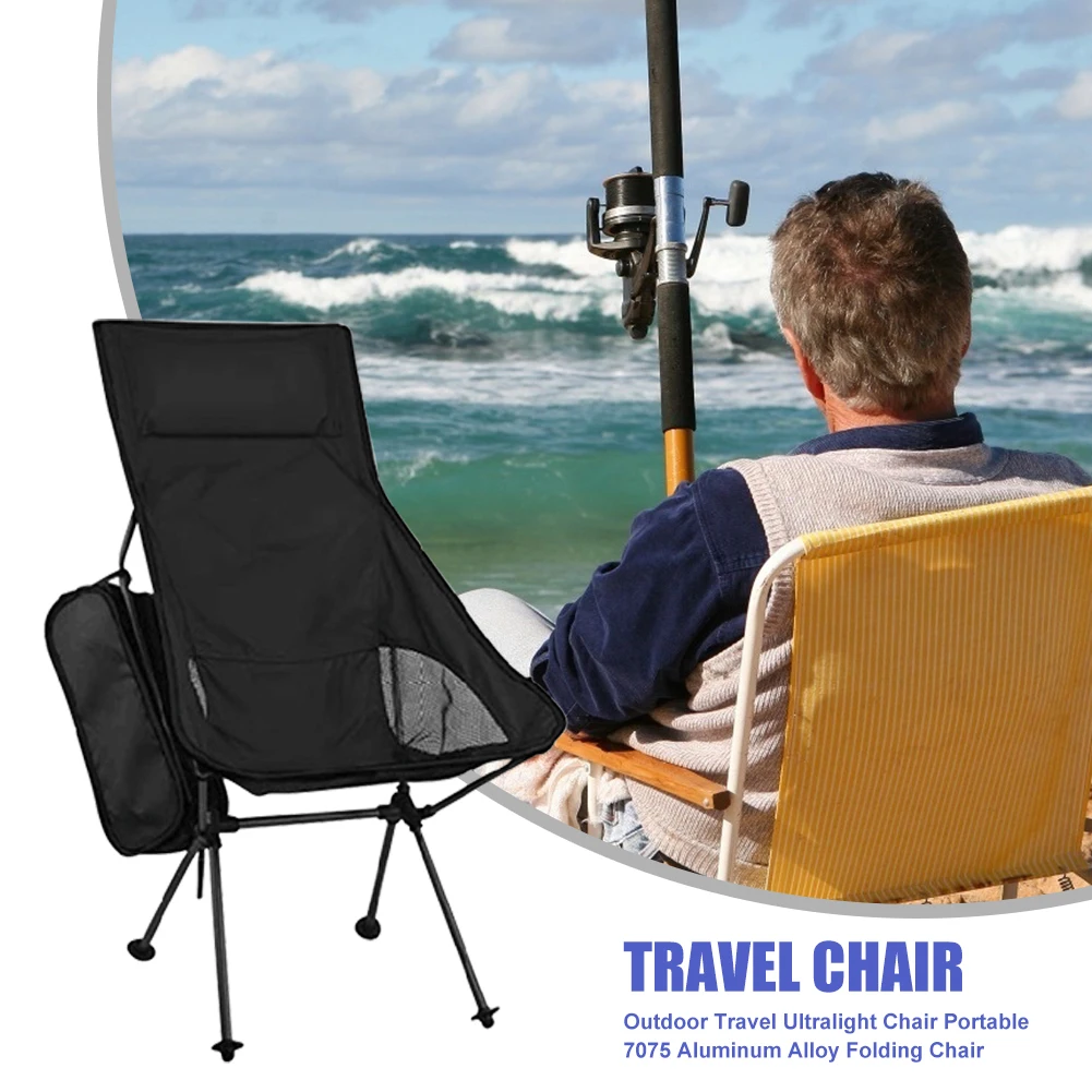 저렴한 캠핑 접이식 의자 최대 하중 150kg 야외 여행 휴대용 경량 의자 하이킹 피크닉 바베큐 야외 낚시 의자, 스포츠, 아웃도어, 액티비티, 활동, 내구성