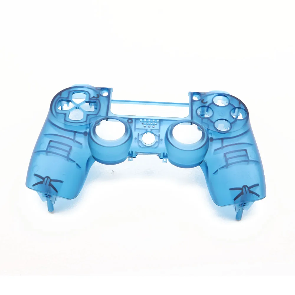 Прозрачный синий корпус PS4 PRO, корпус лицевой панели, Замена корпуса для Playstation 4 Dualshock 4 Pro 4,0 V2 контроллер JDM 040 JDS 040