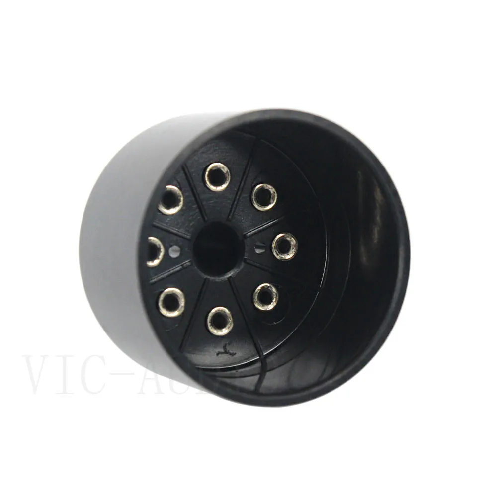 10 шт. 8 контактов бакелитовая трубка гнездо S8AES база для KT88 6550 EL34 GZ34 вакуумный