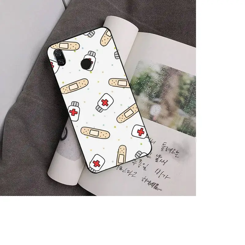 

Nurse Medical Medicine Health Heart Phone Case Back Cover For Xiaomi Redmi Note 7 5 8A Note8pro 9Pro 8T Funda for Redmi9