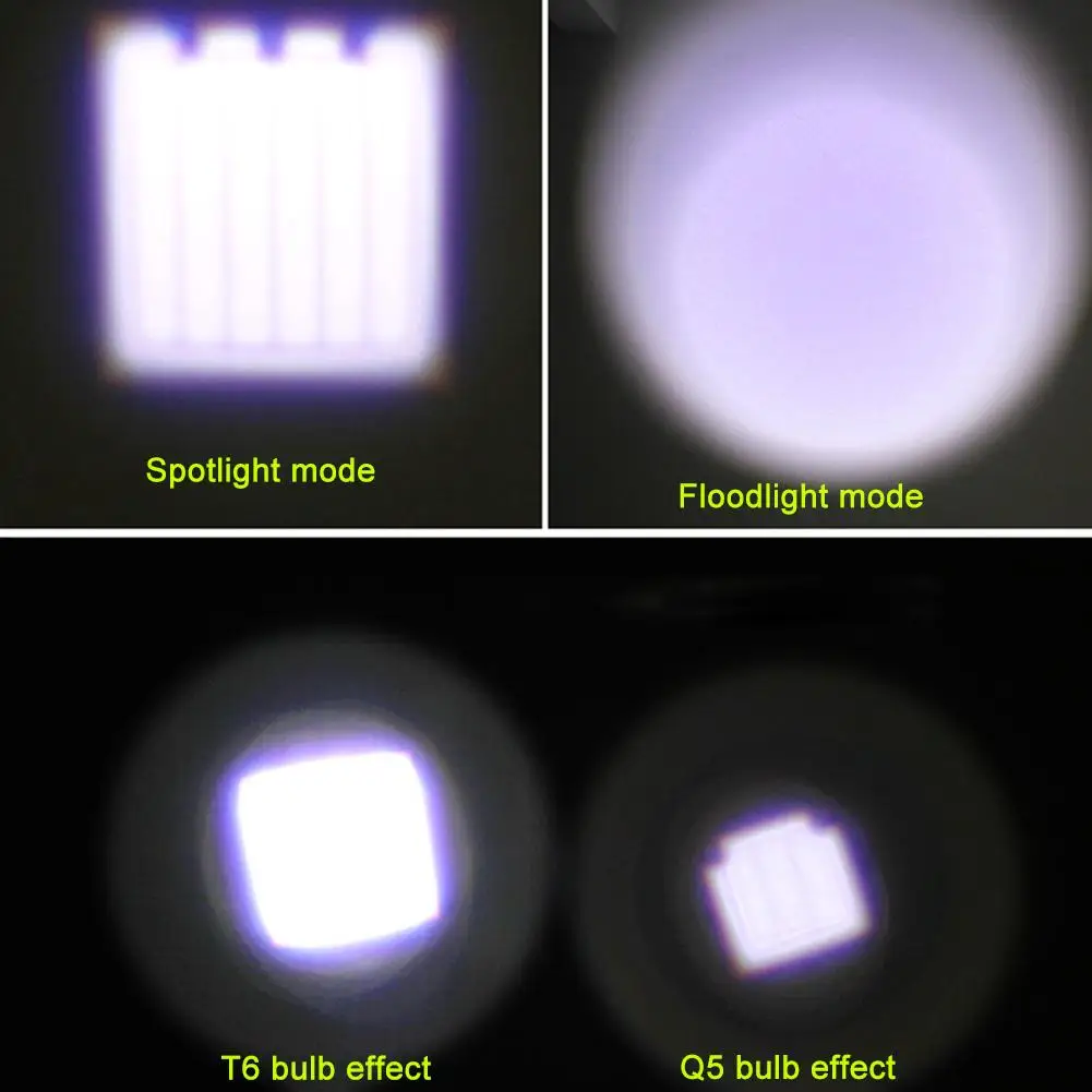 

Rechargeable Strong Light Tactical Flashlight Waterproof Hunting Light Flashlight Zoom LED Aluminum Flashlight Q5 / T6 / L2