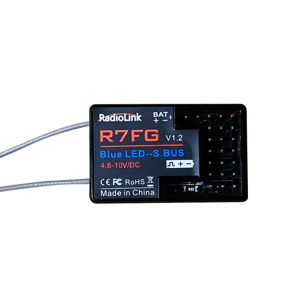 Радиопередатчик Radiolink RC6GS 6CH 2,4g с R7FG гироскоп приемник FPV пульт дистанционного управления для радиоуправляемого гусеничного автомобиля лодки(600 м