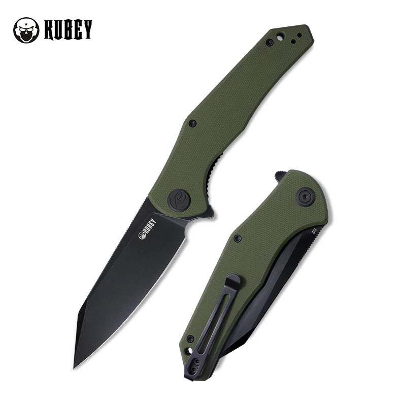 Складной карманный нож Kubey Flash KU158 для повседневного использования рукоятка G10 и