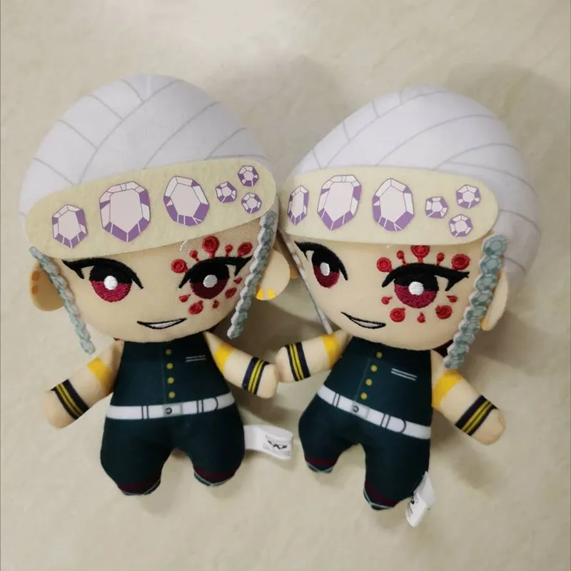 Оригинальная японская мультяшная игрушка дзуй Тенген, рассекающий демонов, плюшевая игрушка, кукла, брелок, 15 см