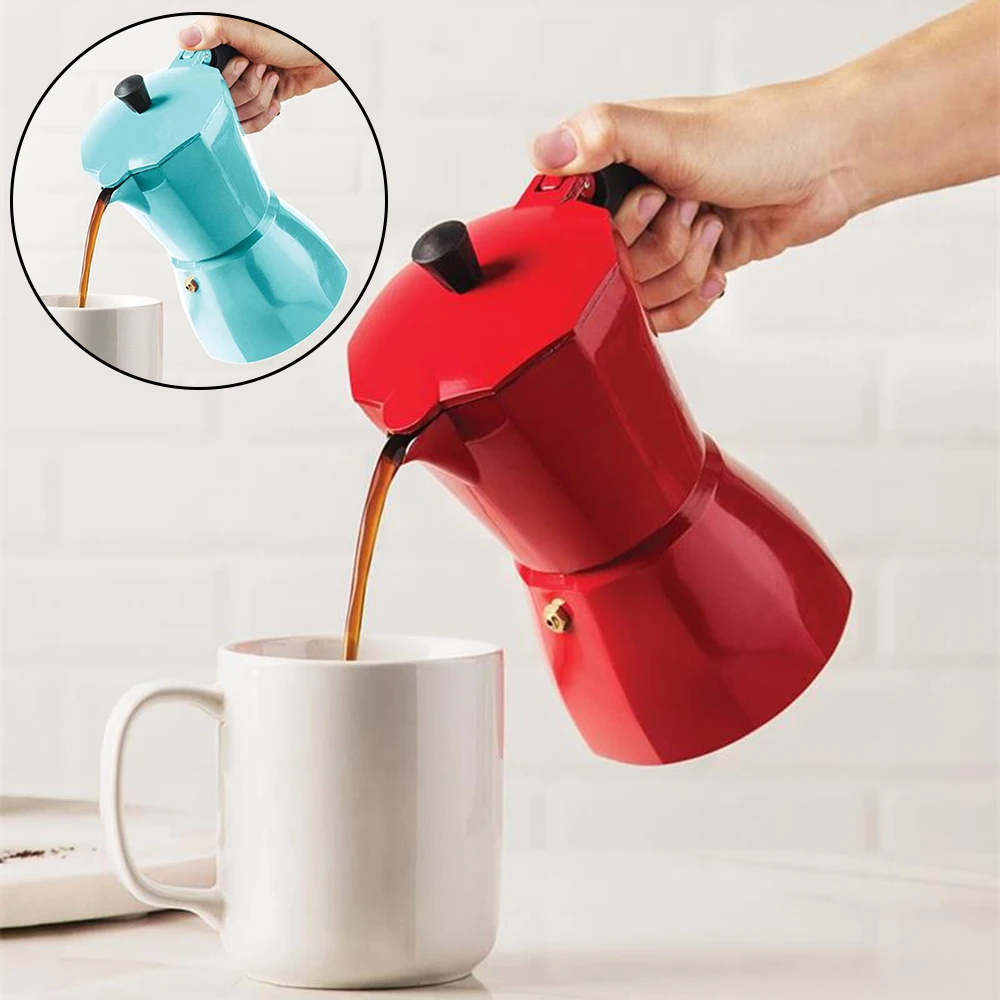 

Moka Espresso Coffee pot Coffee Maker Stove Top Pot 300ML High strength