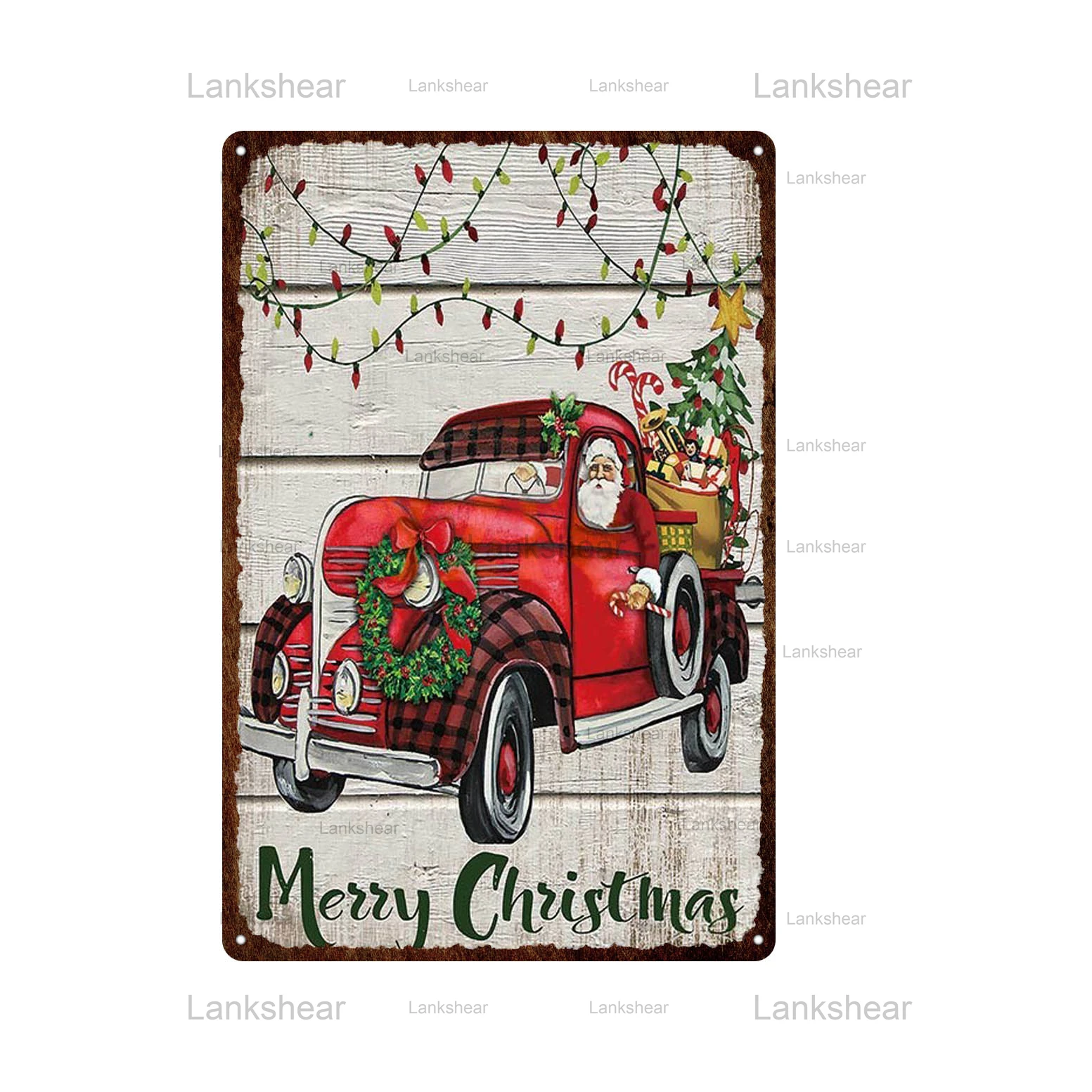 Металлический постер в винтажном стиле с изображением животных милой собаки