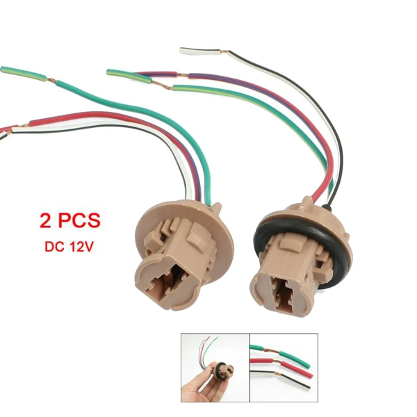 2 предмета T20 7443 светодиодный лампы для стоп сигнала и поворота светильник