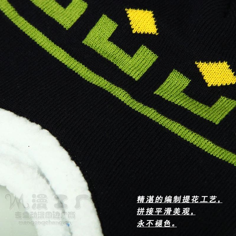 Хит продаж Аниме DMMd DRAMAtical Murder Noiz вязаная шапка теплая зимняя Косплэй аксессуар с