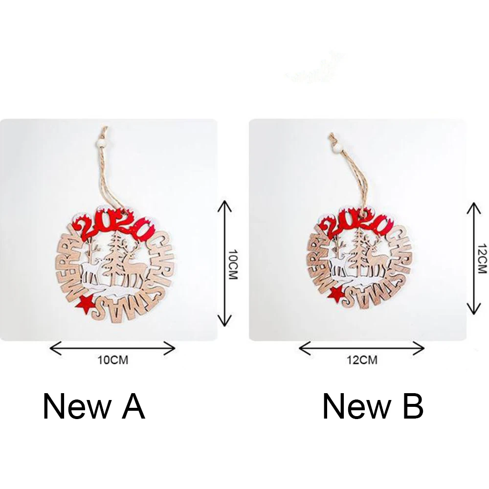 1 шт. новинка 2020 года Рождественская елка с надписью деревянный знак