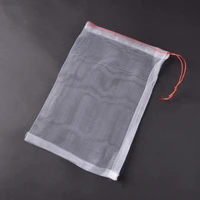 nylon net insect protection bag gauze rice soaking fruit vegetable bag bird protection bag drawstring mesh bag