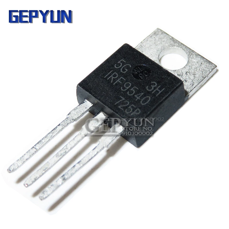 10 шт. IRF9540N IRF9540NPBF IRF9540 TO 220 TO220 Gepyun|Интегральные схемы| |