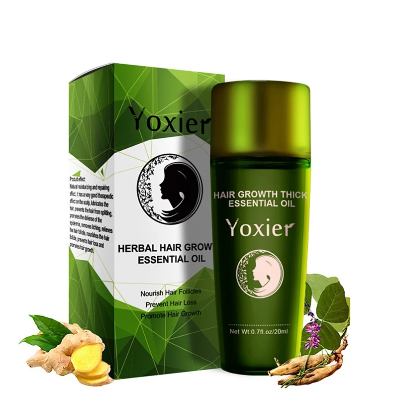 Yoxier для роста волос, анти-офф, эфирное масло, ремонт, повреждение, скорость волос, способствует росту волос, питает густые корни, восстанавливает сухие волосы - Цвет: A