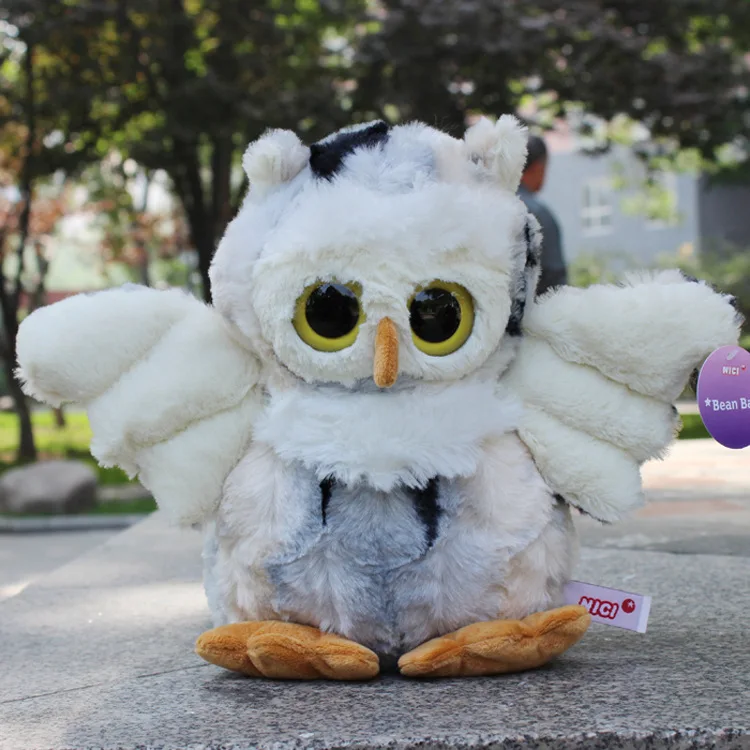 1 шт. Детская плюшевая Сова с большими глазами 20 см | Игрушки и хобби