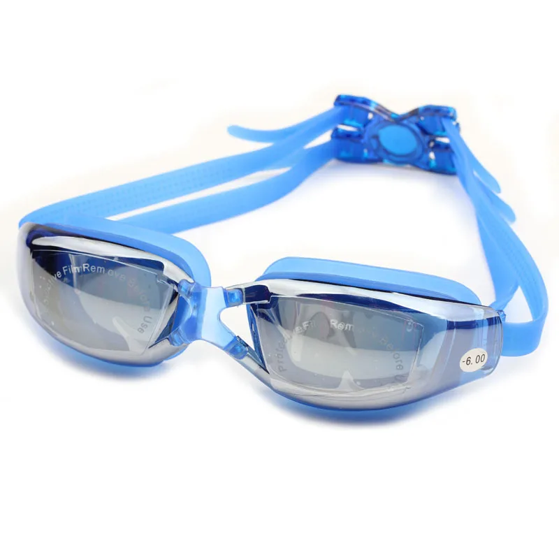 Профессиональные силиконовые очки для плавания водонепроницаемые