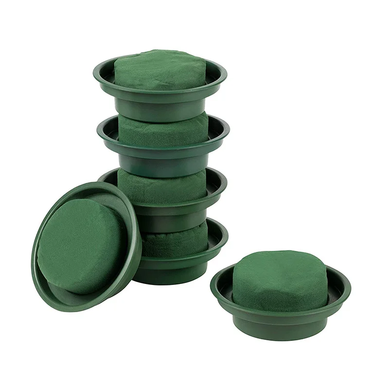 Набор цветочной композиции 6 шт. в упаковке круглый цветочный Пенопласт одной